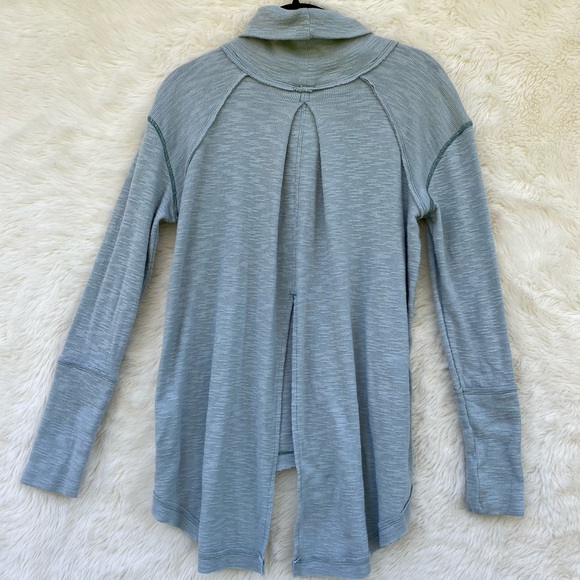 Free People Split back turtleneck top - Picture 5 of 5